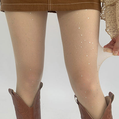 🎉Koop 1, krijg 1 gratis🎉 Modieuze glitter sokken voor vrouwe