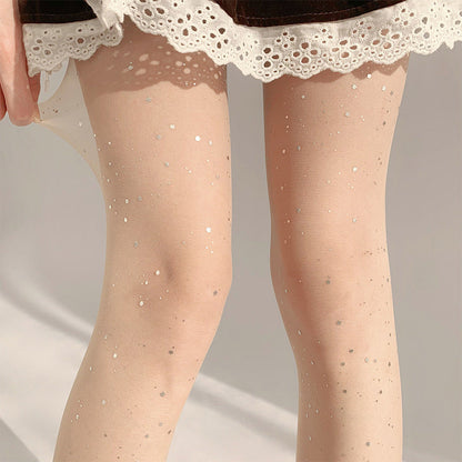 🎉Koop 1, krijg 1 gratis🎉 Modieuze glitter sokken voor vrouwe