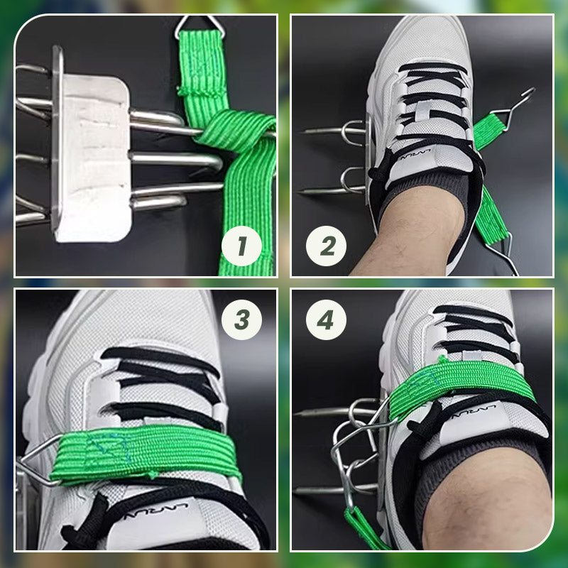 Antislip schoenen met kattenklauwen – set voor boomklimmen en buitensport