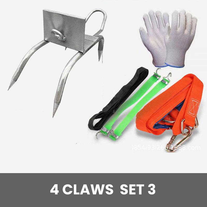 Antislip schoenen met kattenklauwen – set voor boomklimmen en buitensport