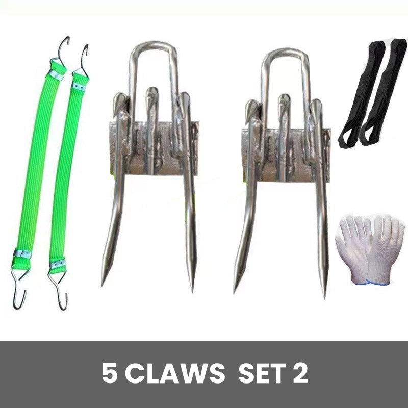 Antislip schoenen met kattenklauwen – set voor boomklimmen en buitensport