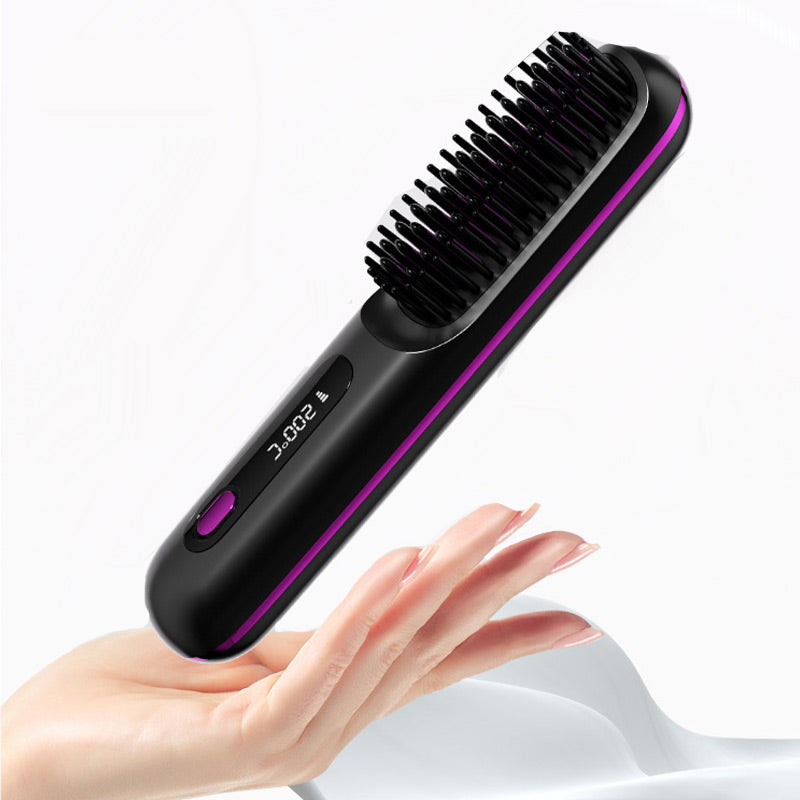 💥Tijdelijke aanbieding - 50% Korting💥Draadloze keramische verwarmingskam voor haar