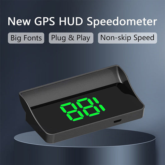 📡 Head-up display – realtime snelheid, extra groot scherm! 🚗✨