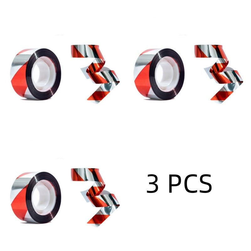 Dubbelzijdige reflecterende vogelafschrikband