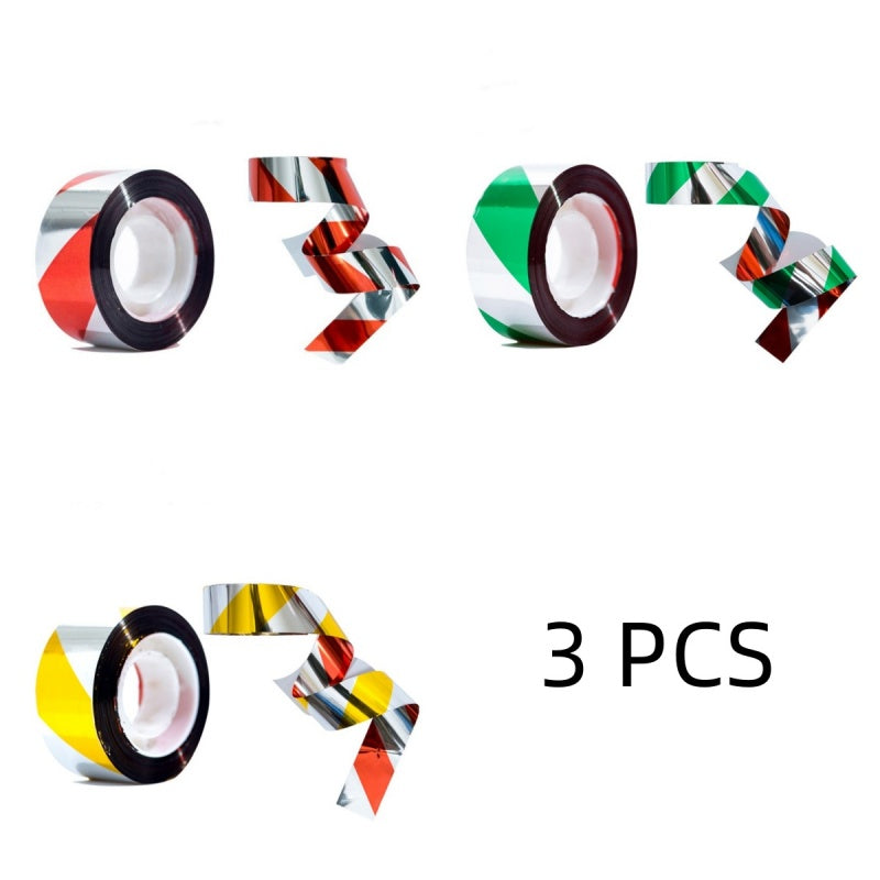 Dubbelzijdige reflecterende vogelafschrikband