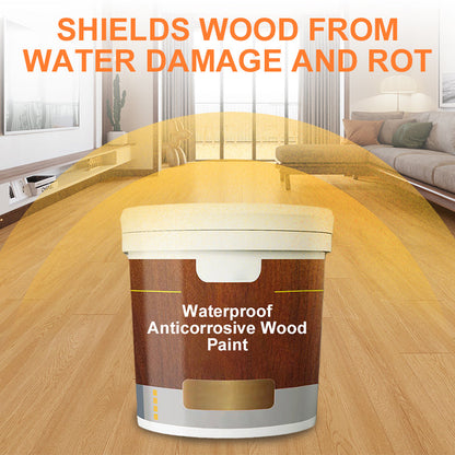 🔥Hete Uitverkoop 50% UIT🔥Waterbestendige Anticorrosieve Houtverf - Bescherming, Renovatie, Kleurverandering