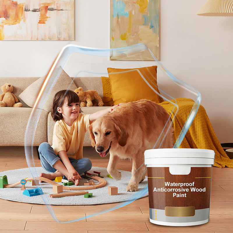🔥Hete Uitverkoop 50% UIT🔥Waterbestendige Anticorrosieve Houtverf - Bescherming, Renovatie, Kleurverandering
