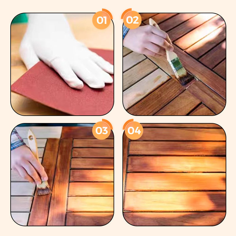 🔥Hete Uitverkoop 50% UIT🔥Waterbestendige Anticorrosieve Houtverf - Bescherming, Renovatie, Kleurverandering
