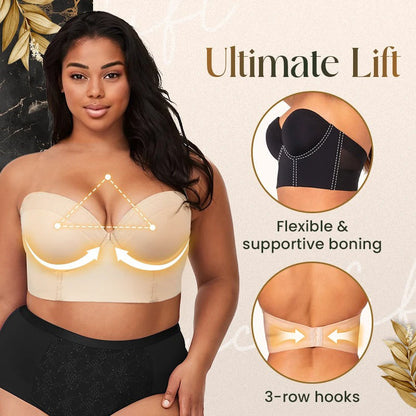 ✨Beperkte aanbieding ✨ Strapless bh met lage rug (Eersteklas stof)