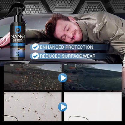 🎊Een handdoek wordt gratis weggegeven🎁Coating en Polijsten Vernieuwing Spray voor Auto