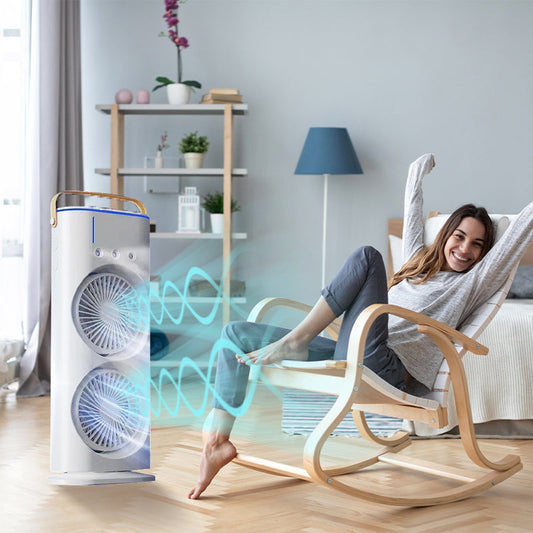 Bureau Oscillerende Torenventilator met Vernevelingsfunctie