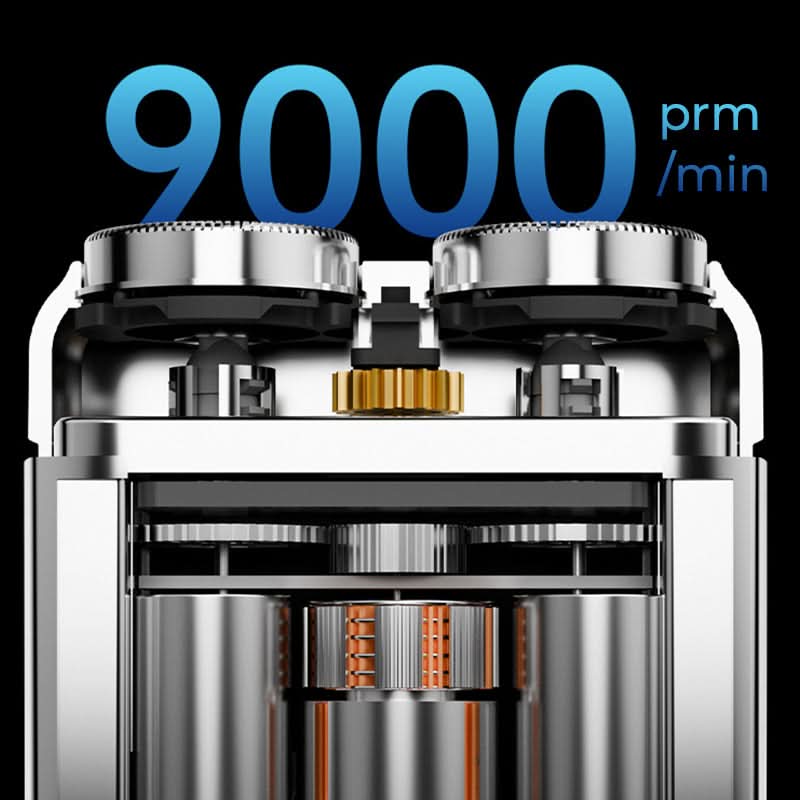 🪒 Draagbaar mini roterend elektrisch scheerapparaat voor mannen — Snel scheren in de palm van je hand, een maand lang glad scheren op één enkele lading! ⚡