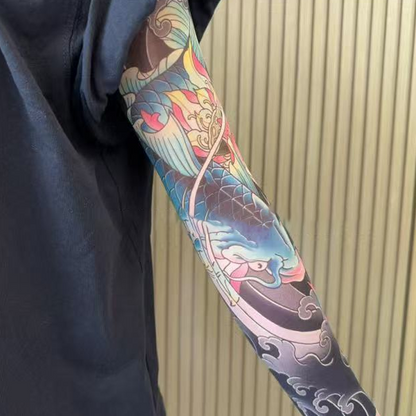 Nieuw: Selling❤️‍🔥 Ultradunne tatoeagemouwen met zonbescherming