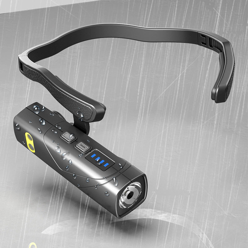 🔥Tijdelijke halfjaarlijkse uitverkoop🔥Lichtgewicht oplaadbare LED-hoofdlamp voor op het oor