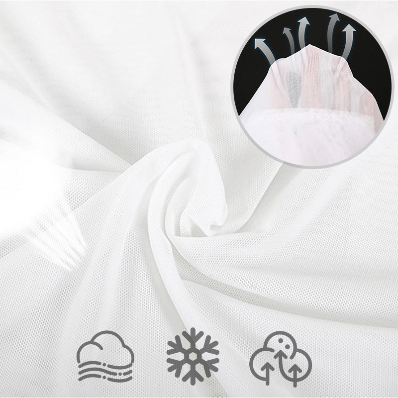 💪 Afslankend vest van mesh voor heren | Ademend • Zweetafvoerend • Comfortabel