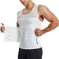 💪 Afslankend vest van mesh voor heren | Ademend • Zweetafvoerend • Comfortabel