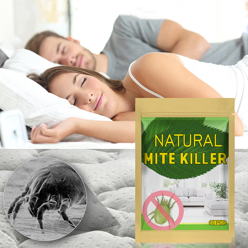 🏠✨ 50% KORTING! Plaats het in je kussen, kast of bank, en het jaagt mijten weg met pure plantenkracht. Geen chemicaliën, geen gedoe – alleen een frisse, schone nachtrust.