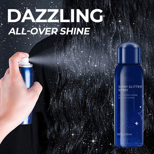 🔥Langdurige glanzende bodyglitter spray