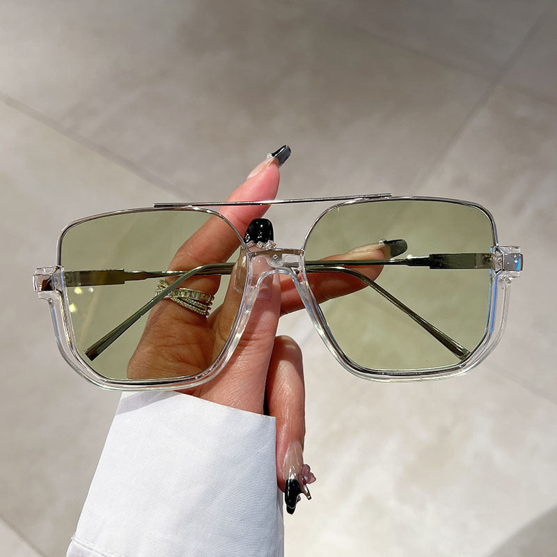 😎Zomeroutfit essentieel voor op straat✨Modieuze lichtgewicht zonnebril met getinte lens