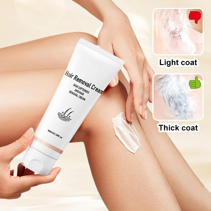 🧴【Geurige ontharingscrème】— Lost haar in slechts 3 minuten op en zorgt voor een gladheid zoals in een spa! 🌸✨