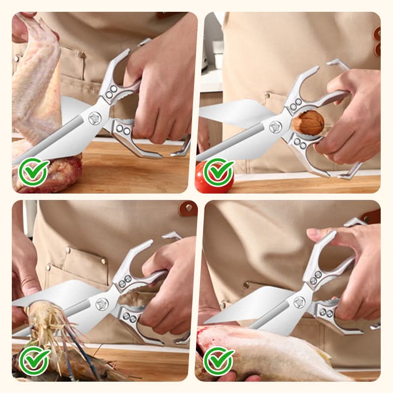 🔥Laatste dag promotie 55% KORTING🔥Multifunctionele keukenkniptang van legering💪✂️