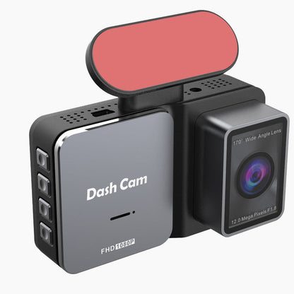 HD-dashcam met voor- en achterlens