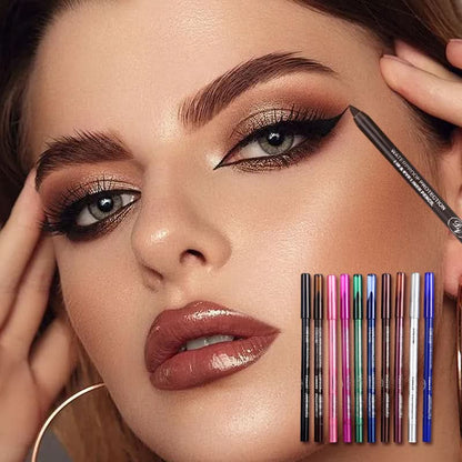 10 stuks gekleurde eyeliner gelpennen