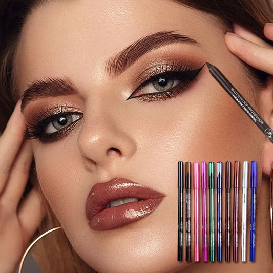 10 stuks gekleurde eyeliner gelpennen