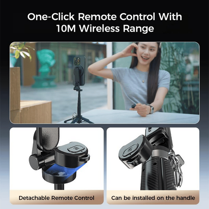 4-in-1 Multifunctionele 360° Draaibare Magnetische Selfiestick