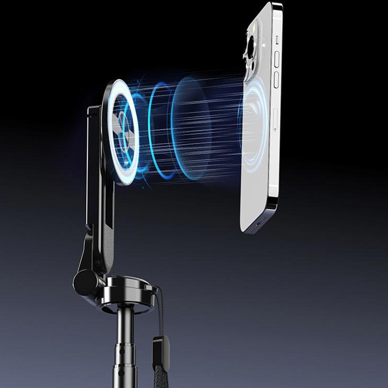 4-in-1 Multifunctionele 360° Draaibare Magnetische Selfiestick