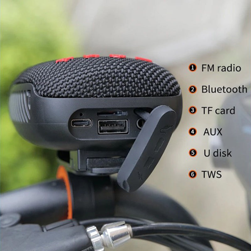 🔈🔈61% KORTING🚲Bluetooth sportluidspreker voor fietsen – IPX5 waterdicht, TWS & MicroSD-kaartondersteuning ⚡