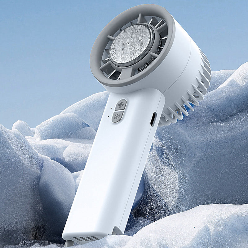 Mini ijskoelende handventilator