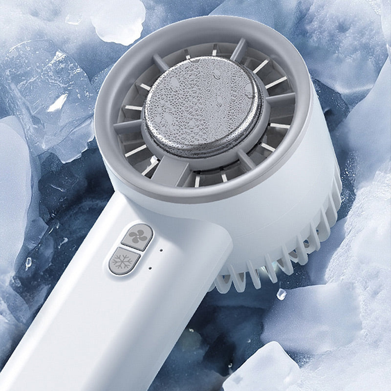 Mini ijskoelende handventilator