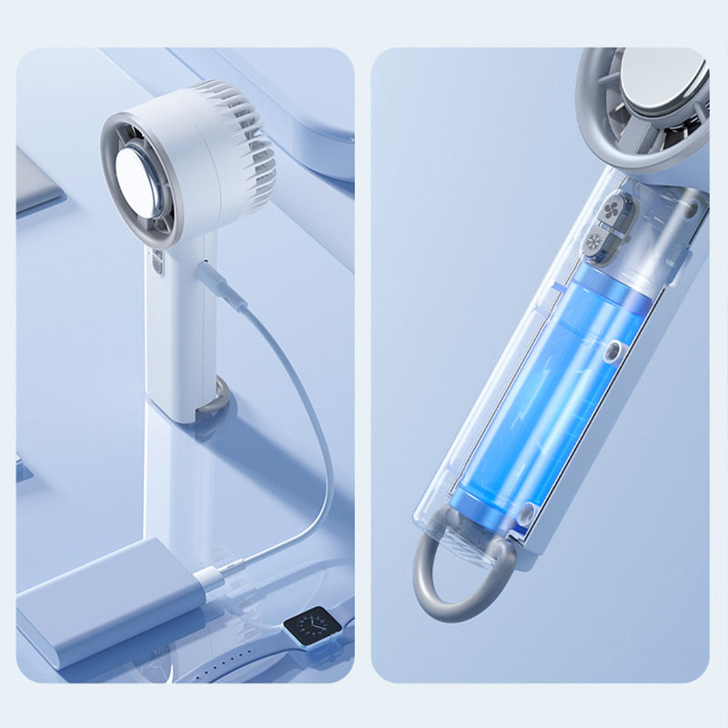 Mini ijskoelende handventilator