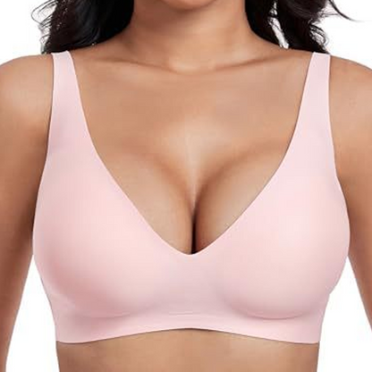 🍃Zomerse uitverkoop 50% KORTING⏰Diepe V-hals Push-up beugelloze naadloze jelly-bh