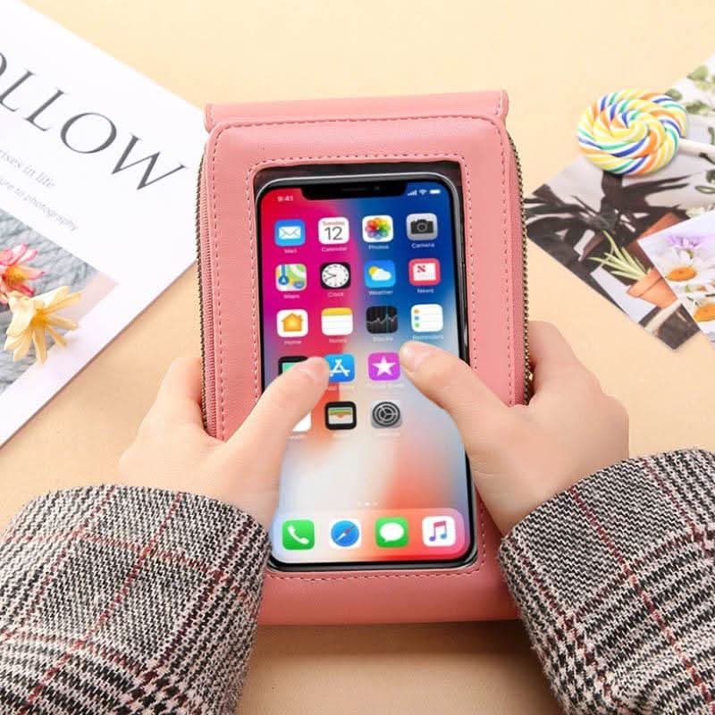 ✨️SPECIALE AANBIEDING 2026 - 55% KORTING👜 📱Dames messengerbag met touchscreen – Smartphone opladen, antidiefstal & waterbestendig