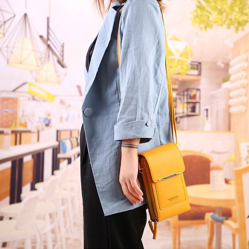 ✨️SPECIALE AANBIEDING 2026 - 55% KORTING👜 📱Dames messengerbag met touchscreen – Smartphone opladen, antidiefstal & waterbestendig