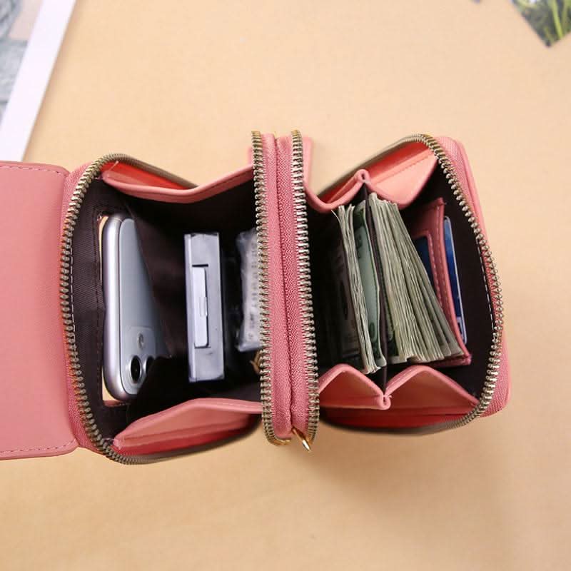 ✨️SPECIALE AANBIEDING 2026 - 55% KORTING👜 📱Dames messengerbag met touchscreen – Smartphone opladen, antidiefstal & waterbestendig