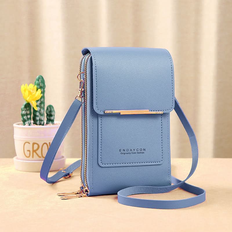 ✨️SPECIALE AANBIEDING 2026 - 55% KORTING👜 📱Dames messengerbag met touchscreen – Smartphone opladen, antidiefstal & waterbestendig