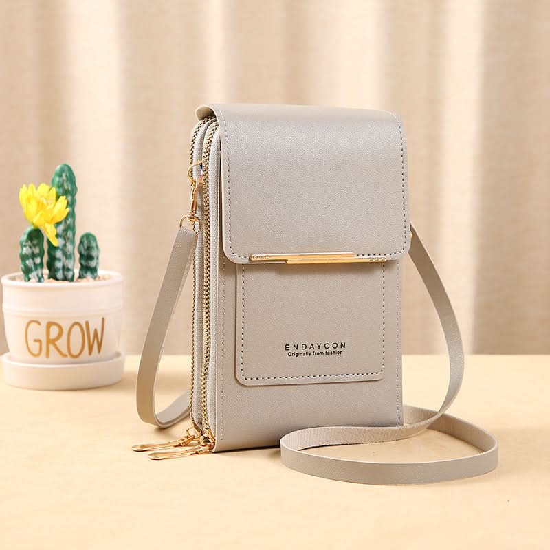✨️SPECIALE AANBIEDING 2026 - 55% KORTING👜 📱Dames messengerbag met touchscreen – Smartphone opladen, antidiefstal & waterbestendig