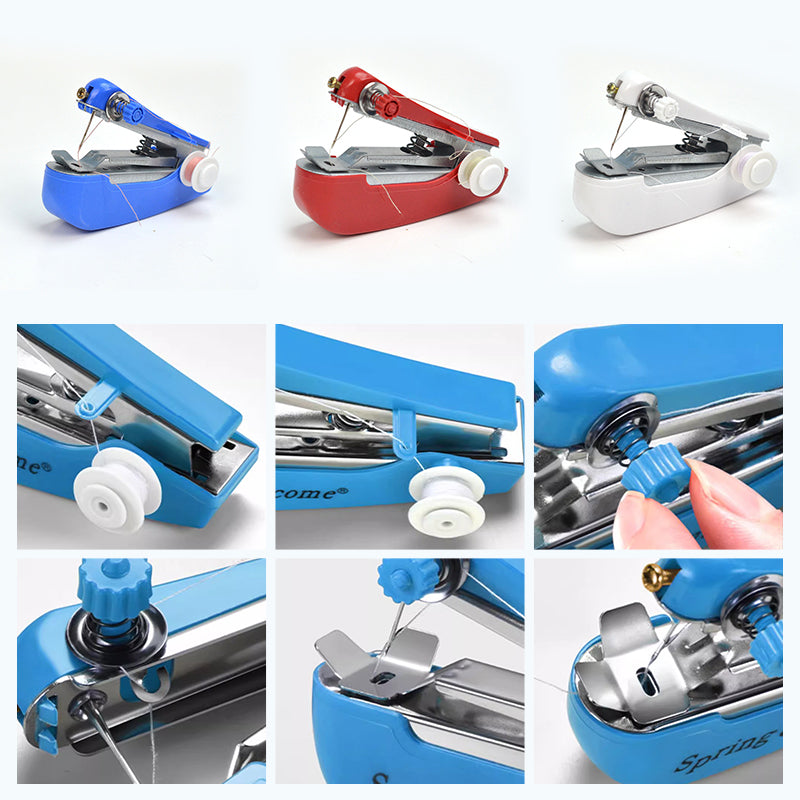 KOOP 1 KRIJG 1 GRATIS 🎉🎉Mini Handheld Naaimachine voor Thuis Reizen Gebruik