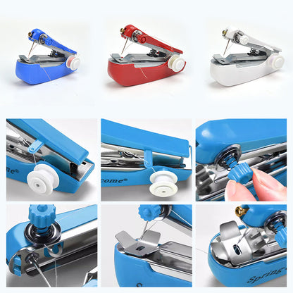 KOOP 1 KRIJG 1 GRATIS 🎉🎉Mini Handheld Naaimachine voor Thuis Reizen Gebruik