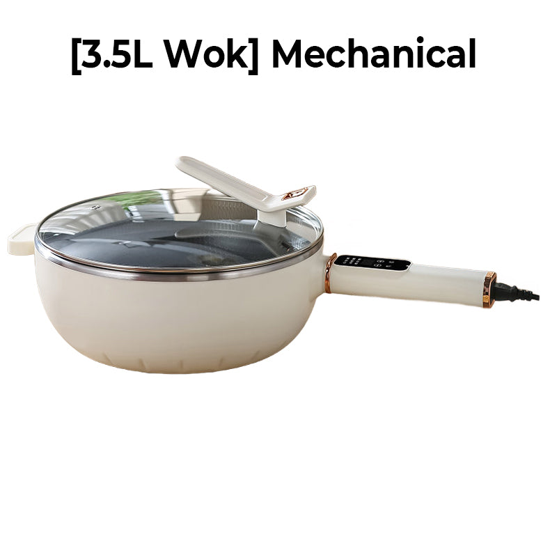 Elektrische Wok met Anti-aanbaklaag