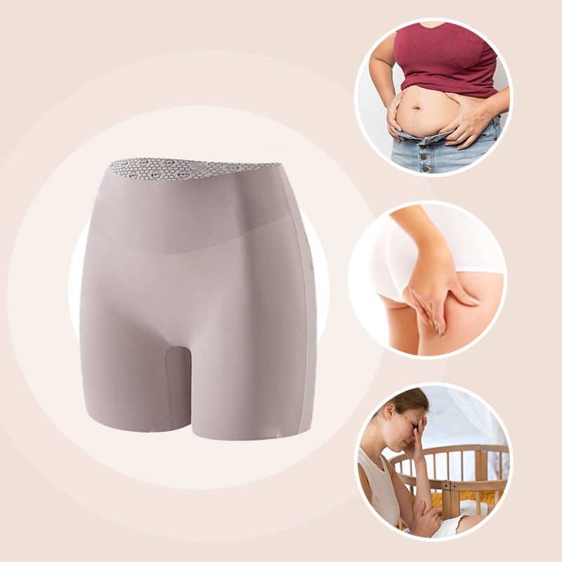 Ondergoed met hoge taille voor dames, ademend en verkoelend, buikcorrigerend en billenliftend