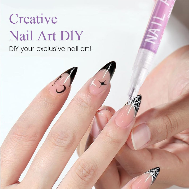 🎁hot verkoop 50% korting op⏳12 kleuren nail art pennen set
