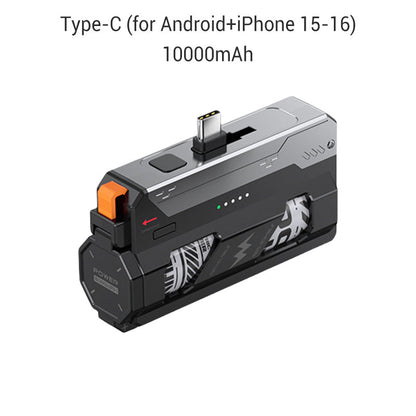 Draagbare powerbank met vervangbare batteri