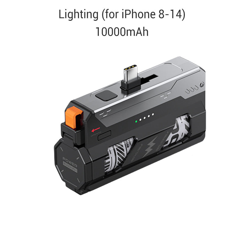 Draagbare powerbank met vervangbare batteri