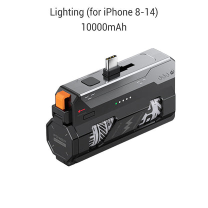 Draagbare powerbank met vervangbare batteri