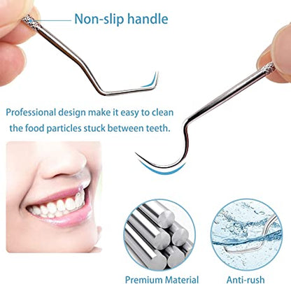 🏆Duitse precisietechniek! 0,1 mm ultrafijne punt voor nauwkeurig flossen✨