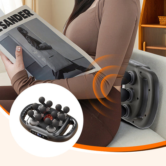 🔥Multifunctioneel automatisch spiermassagepistool van 12-kopen spiermassa